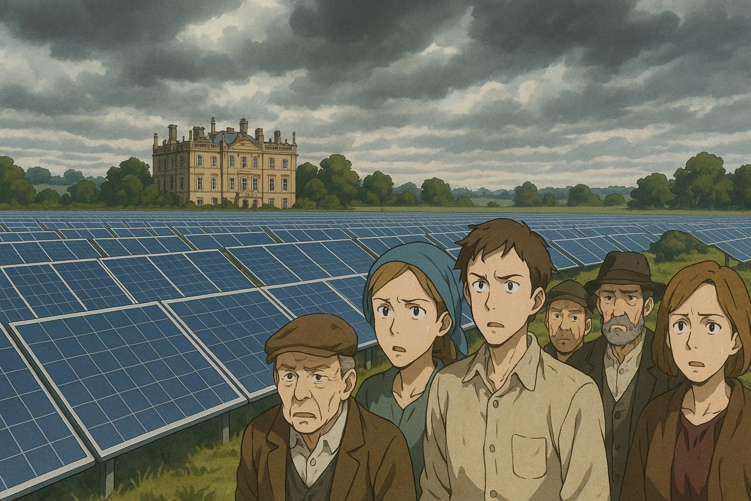 Billionaire’s Wiltshire solar farm plan triggers local fears over water supply and landscape impact