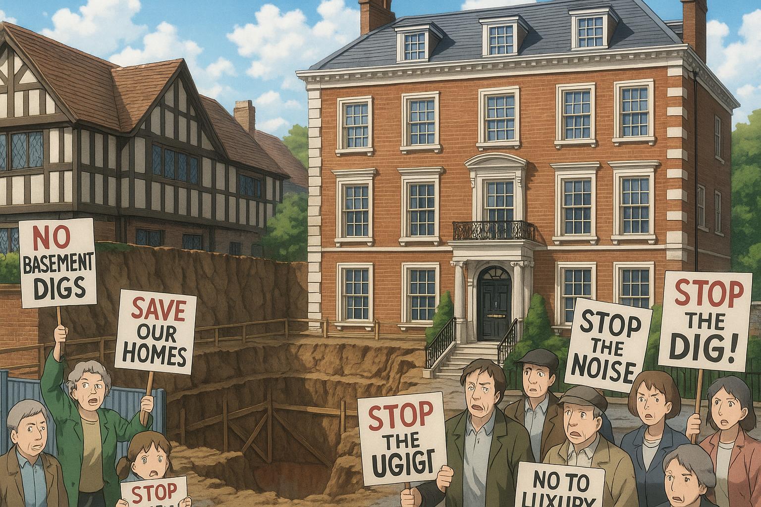 Residents battle £100m tech tycoon’s mega basement in Chelsea over heritage and disruption fears