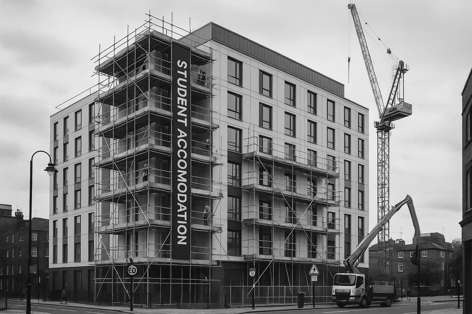 ISH’s first new student hall under construction with 185 beds and community café in Vauxhall