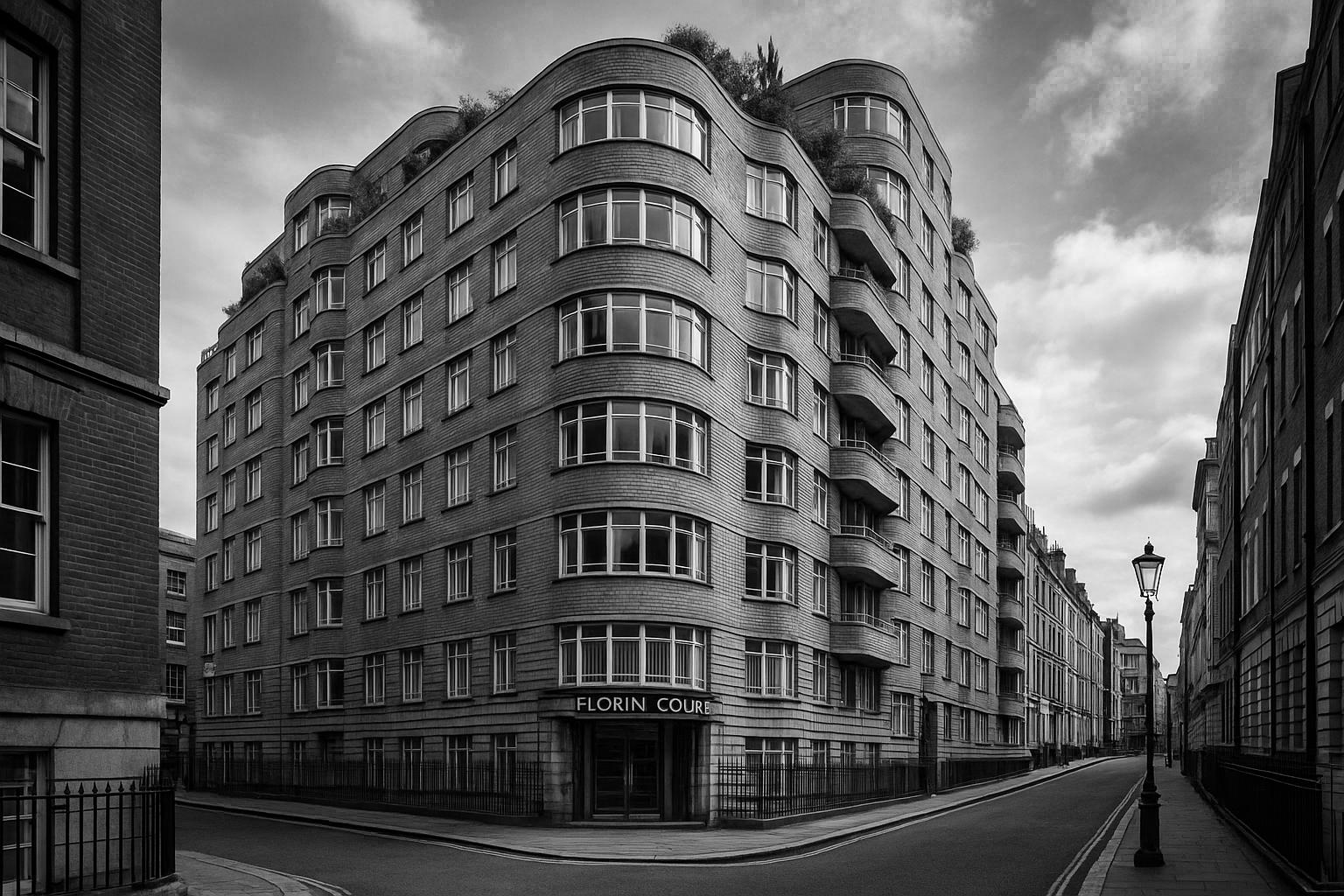 Studio flat in Poirot’s famous Florin Court set for auction with £190,000 guide price
