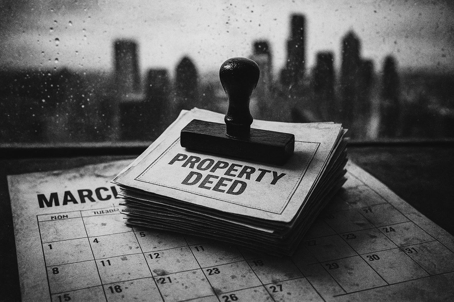 Stamp duty shake‑up forces a market re‑rating as March completions spike and activity cools