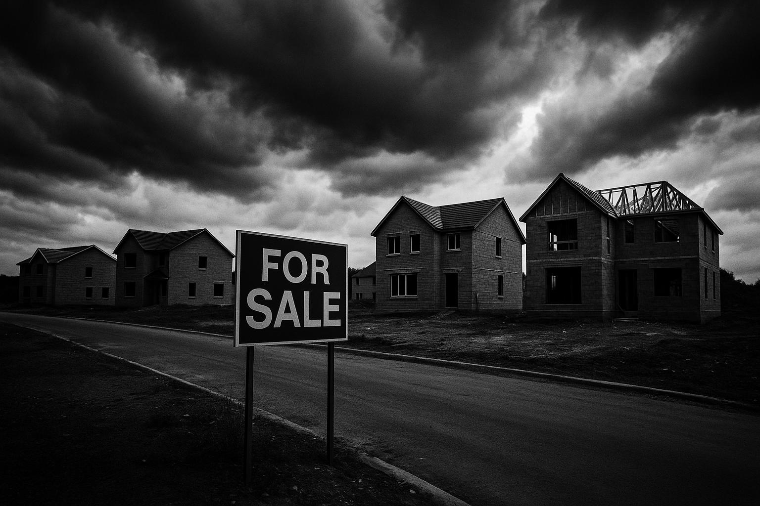 New‑build asking prices fall sharply in some regions as developers lean on incentives