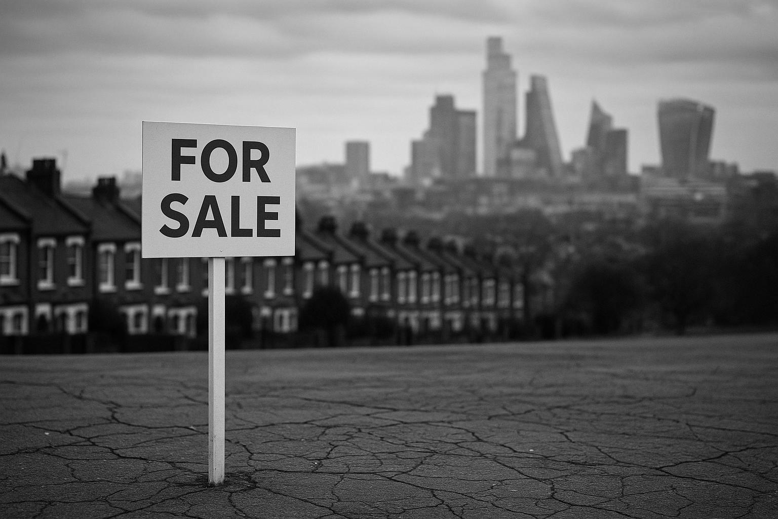 North-east surge leaves London trailing as UK house prices inch up £9,000 on average