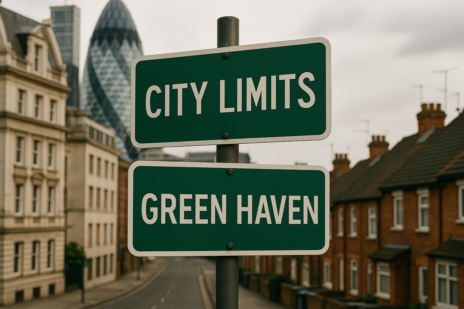 London's 'banana' zone reveals stark housing price divide and lifestyle contrast