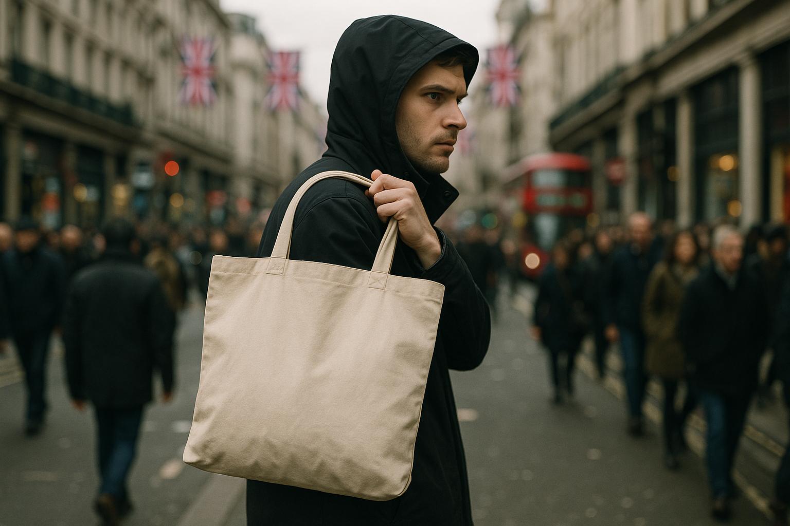 Luxury retailers adopt unbranded bags amid rising London street crime