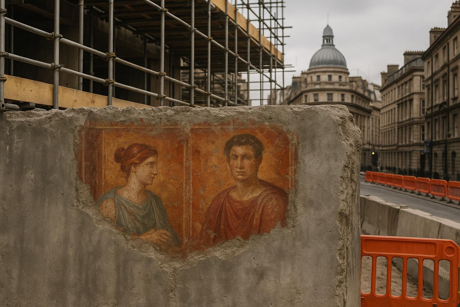 Roman ruins delay London tower development as heritage takes centre stage