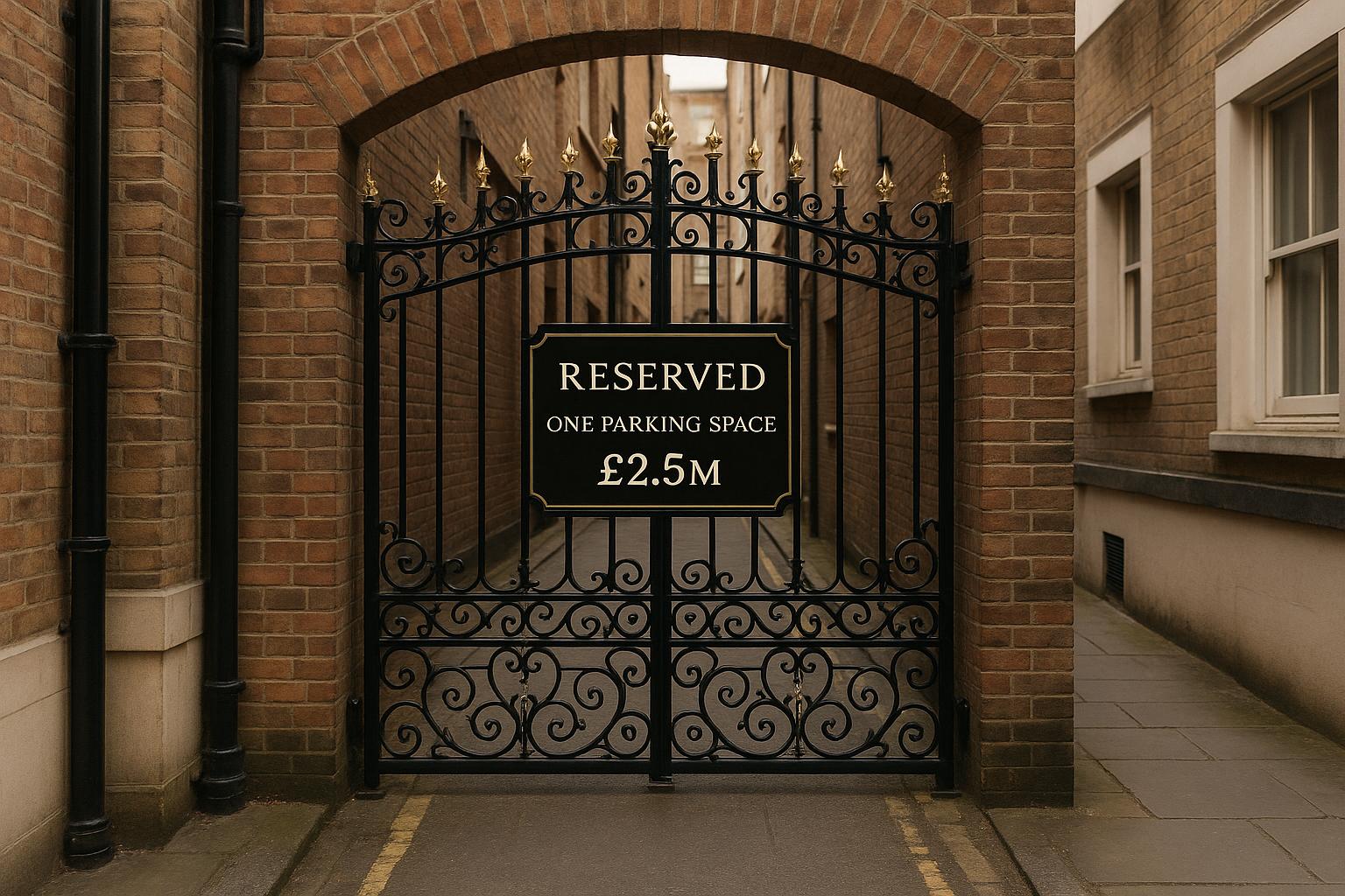 London’s luxury parking spaces hit record prices, rivaling prime property values