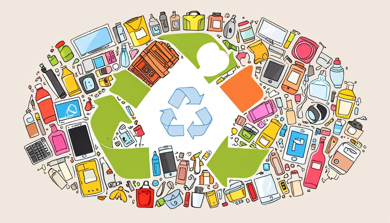 how to recycle difficult household items beyond the bin