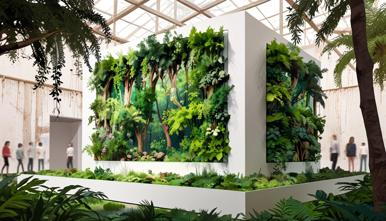 Belgian pavilion at Venice Biennale showcases plants as active agents in future architecture