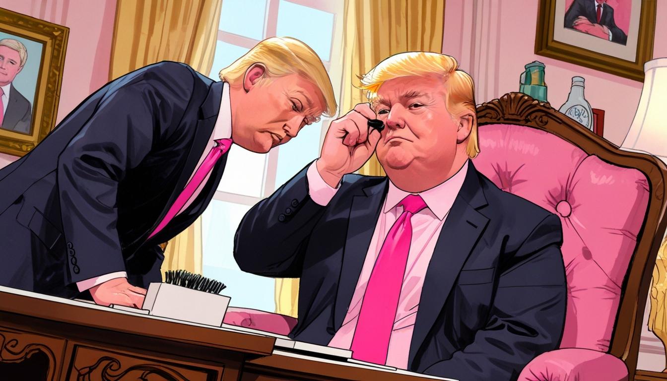 AI-generated images on Chinese social media mock US politicians amid rising tensions