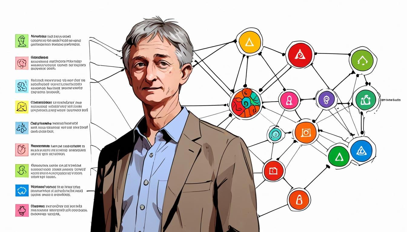 Geoffrey Hinton warns of existential risks from rapid AI development