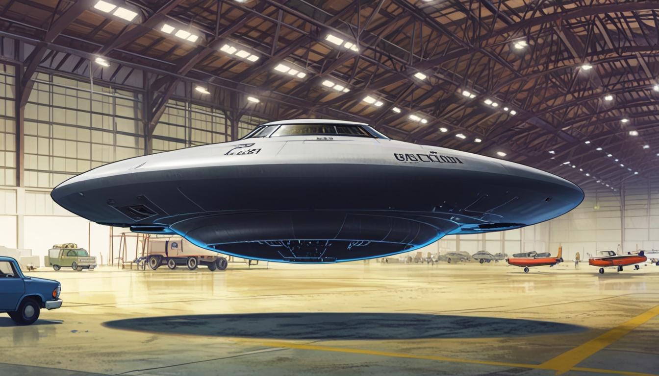 Former NASA chief reveals US Air Force's gravity-defying flying saucer footage