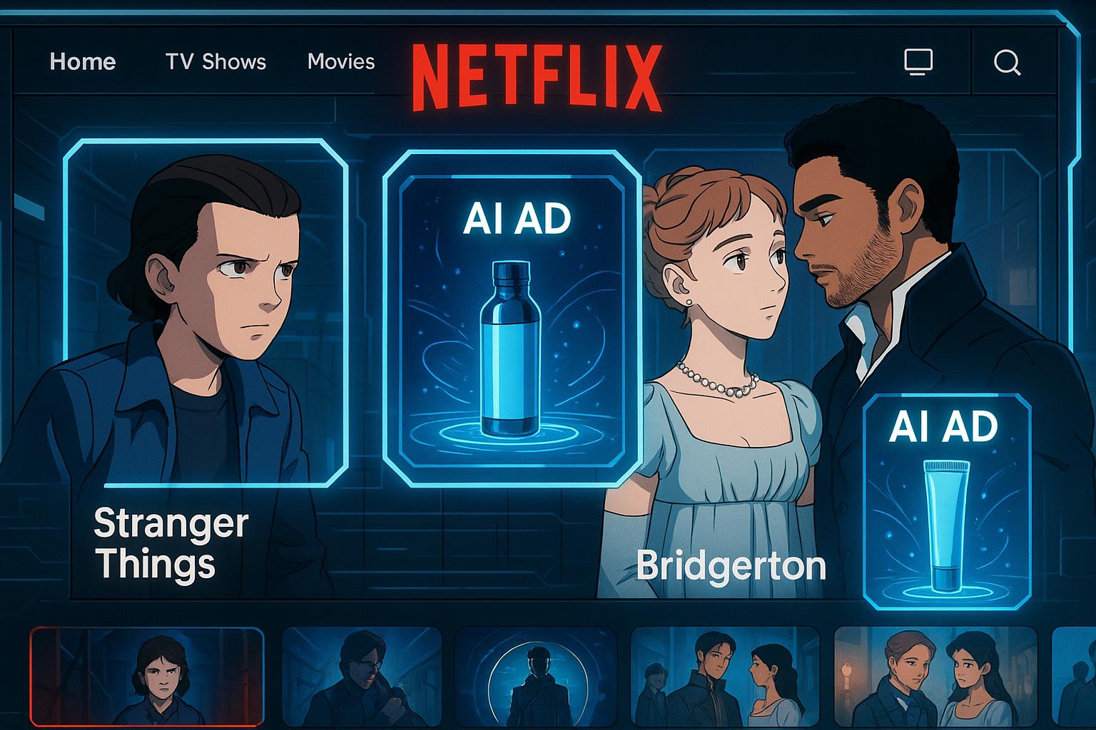Netflix to launch AI-driven ads seamlessly integrated into hit shows