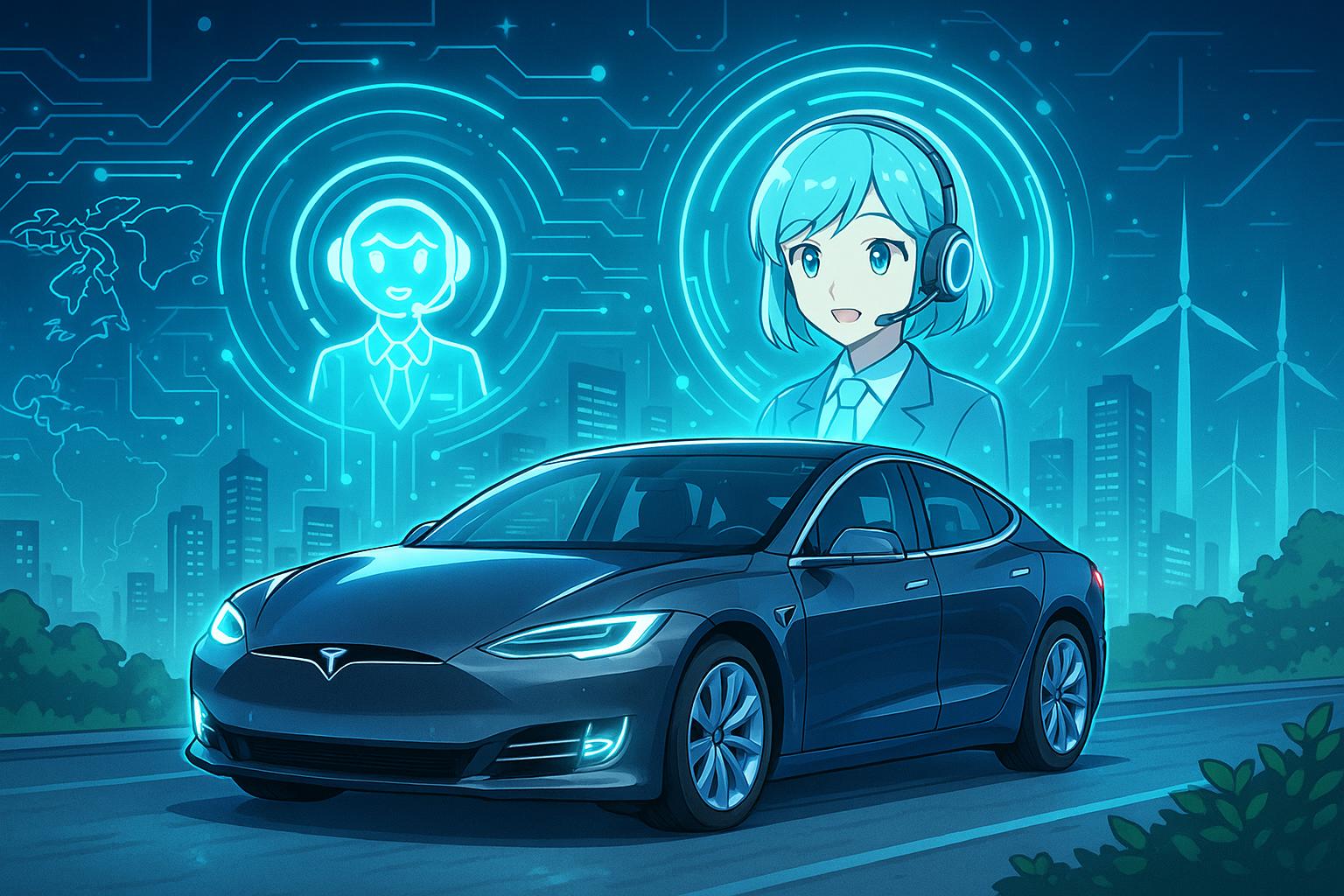 Tesla pilots AI to ease customer service woes amid steep sales drop and legal battles