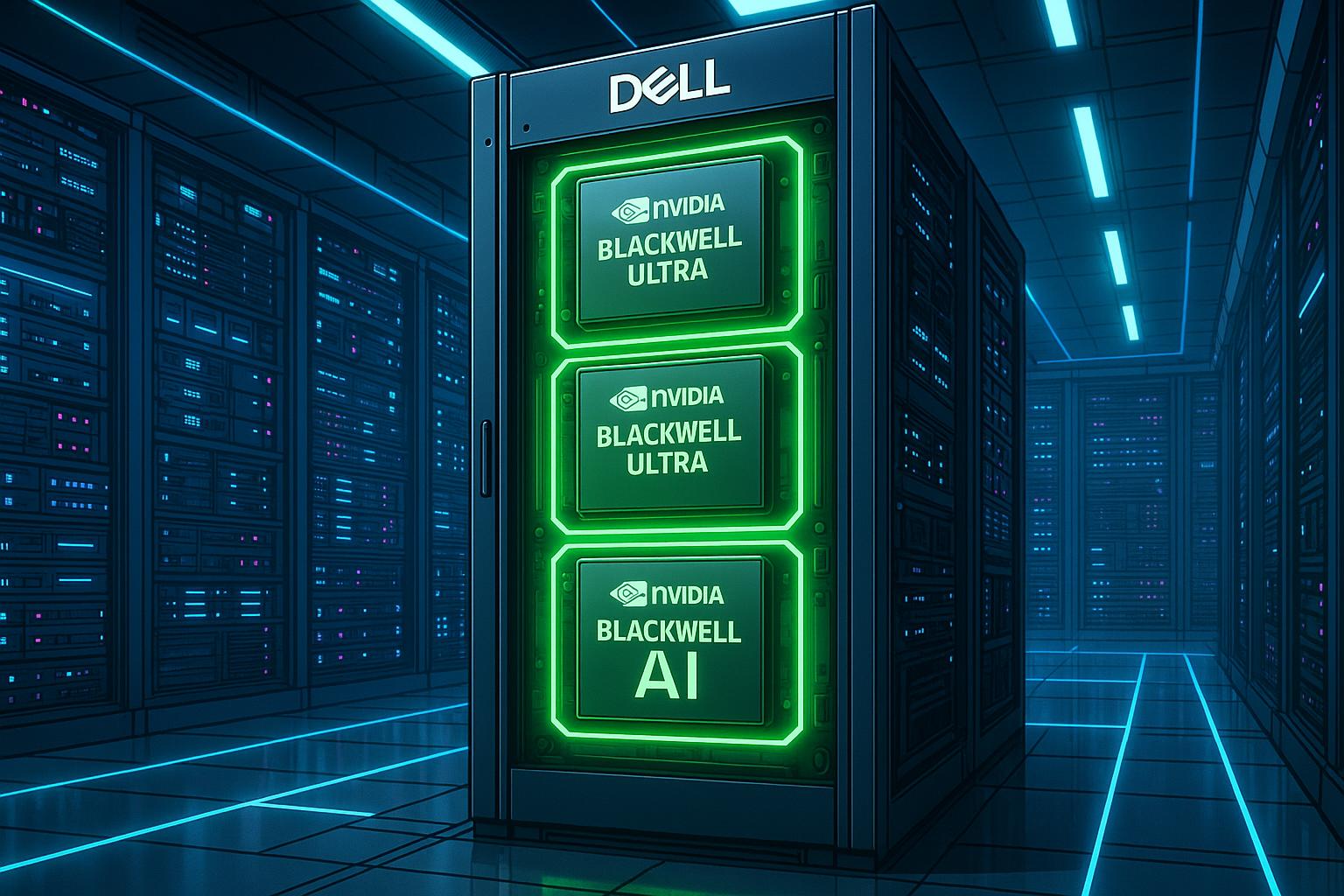 Dell launches Nvidia Blackwell Ultra-powered servers to quadruple AI training speeds