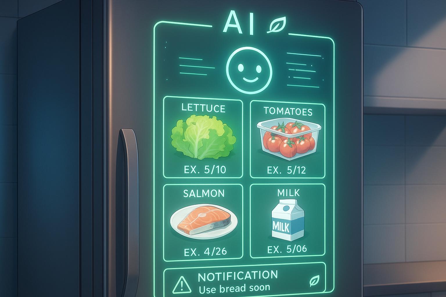 AI Fridge app transforms food waste management with smart grocery tracking