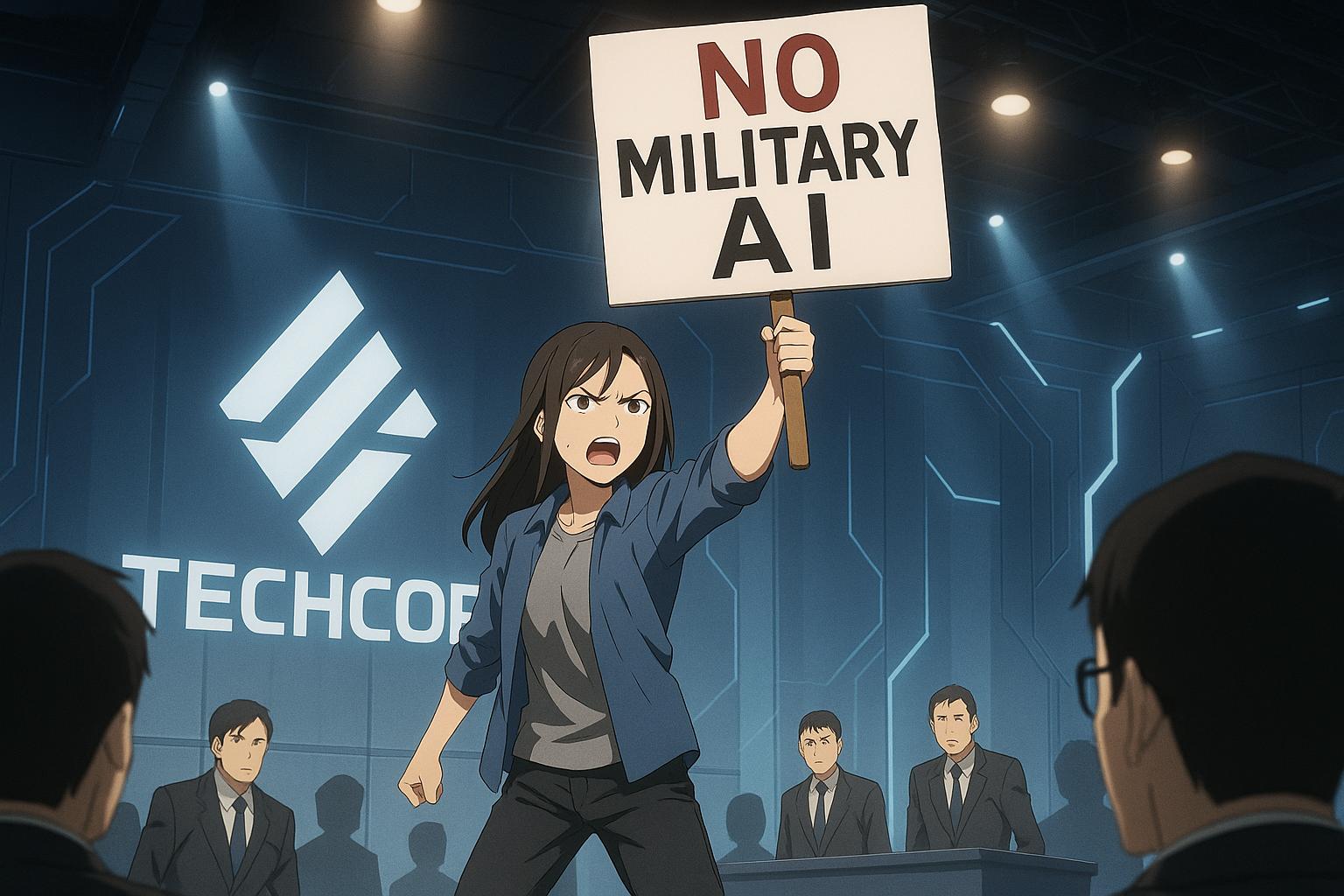 Microsoft employees protest company’s AI support for Israeli military amid Gaza conflict