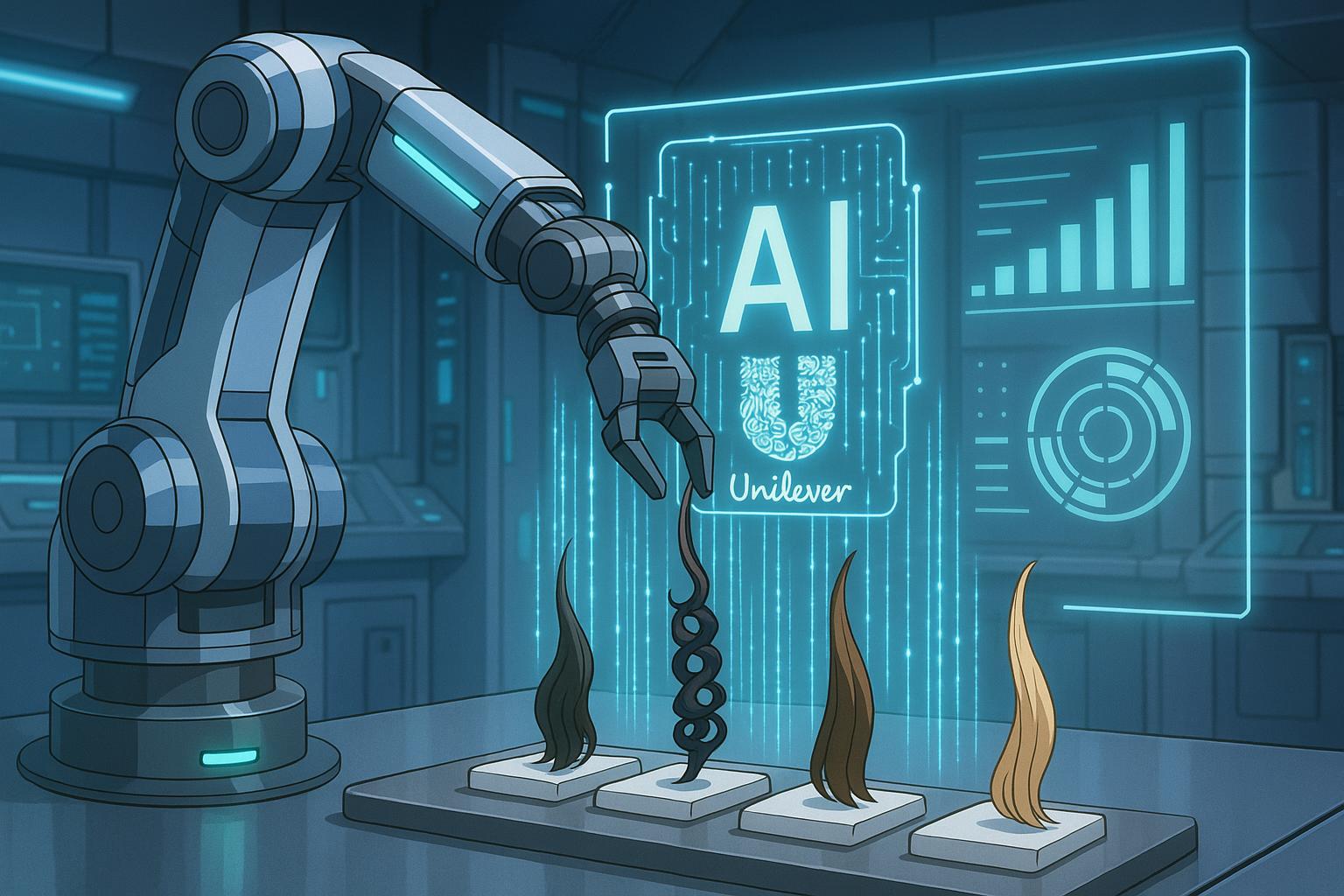 Unilever’s AI-powered robots revolutionise personal-care R&D with deeper data insights
