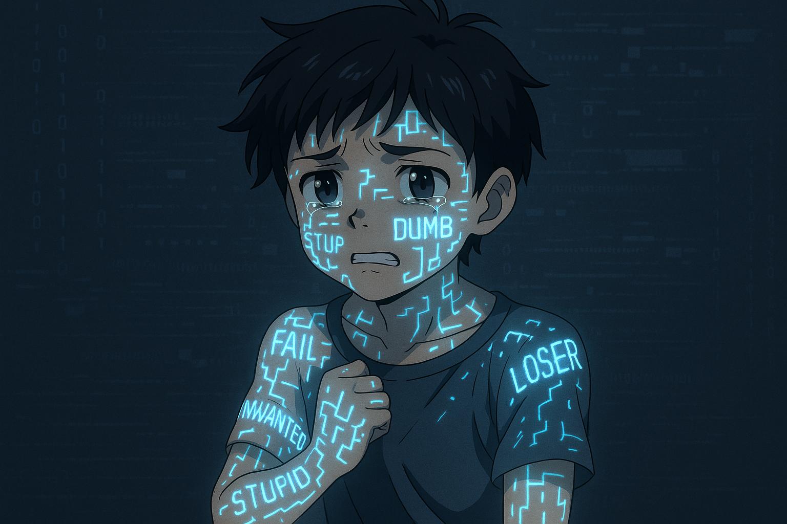 Cybersmile launch AI-powered campaign to show lasting harm of online abuse on children