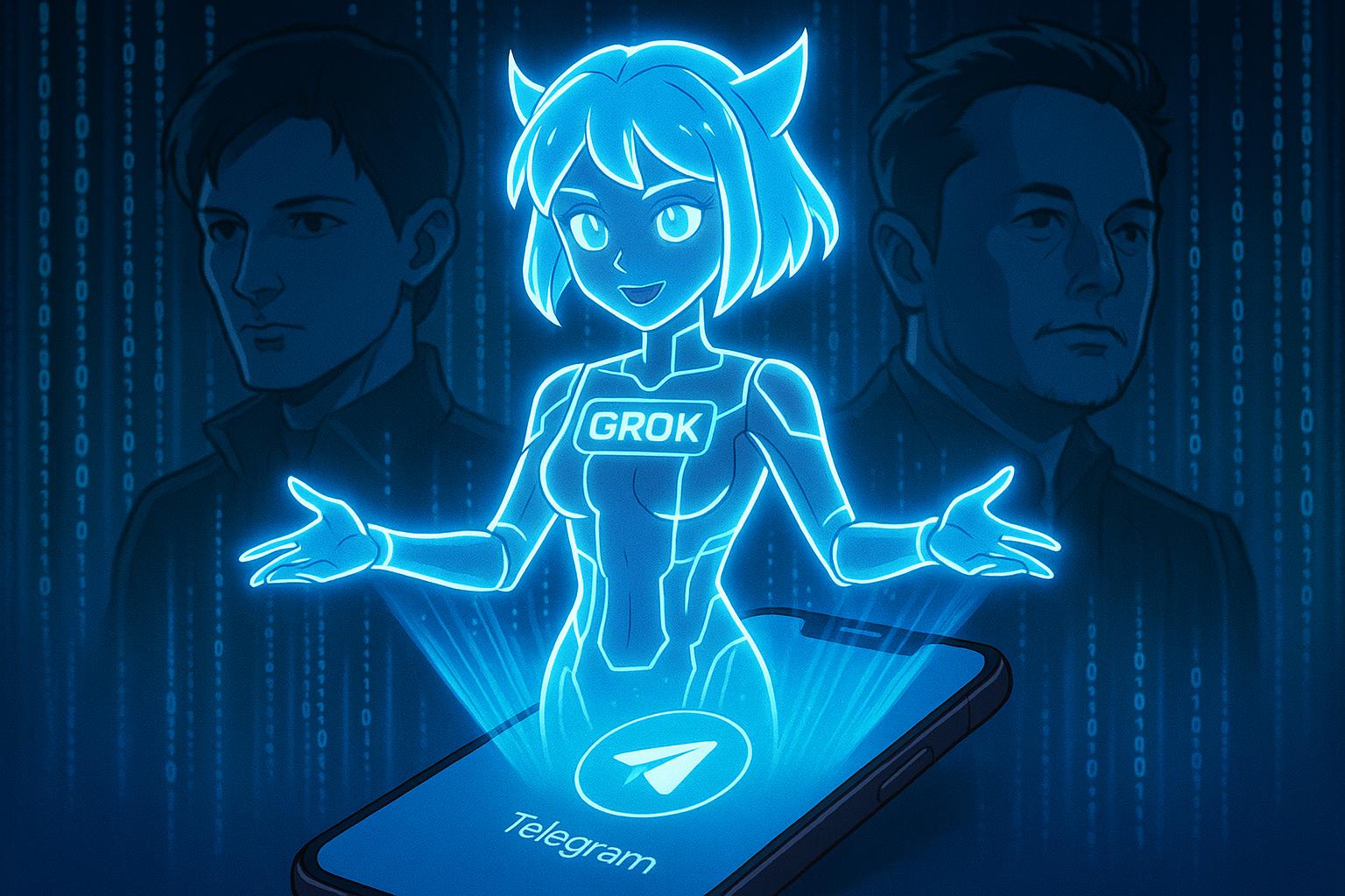 Telegram partners with Elon Musk’s xAI to embed Grok AI assistant amid growth and controversy