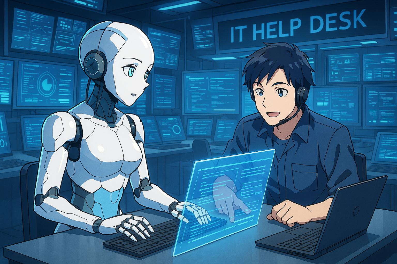 AI and automation trigger shift towards hybrid IT help desks by 2027