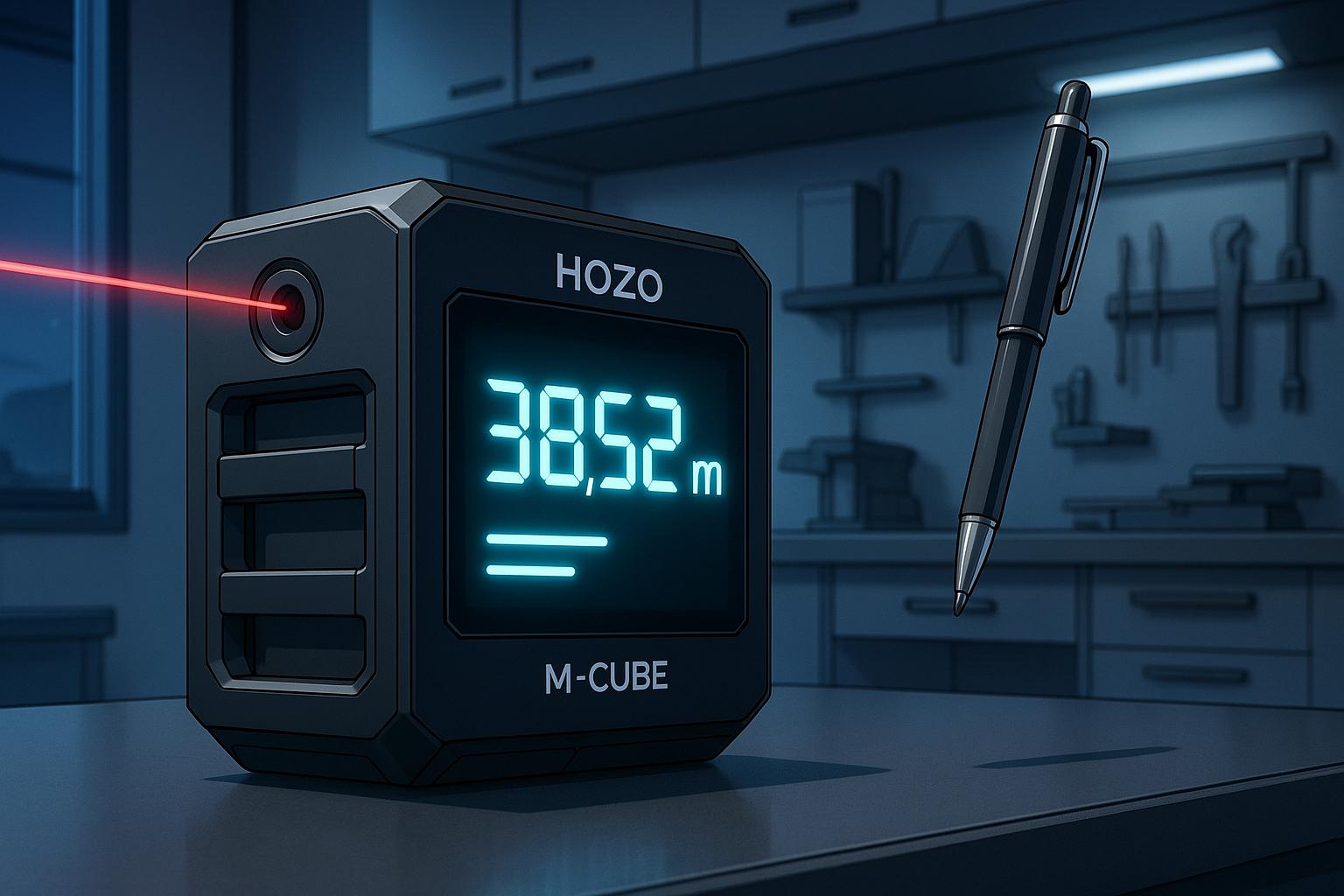 Hozo M-Cube 02 redefines digital measuring with hands-free anti-gravity innovation