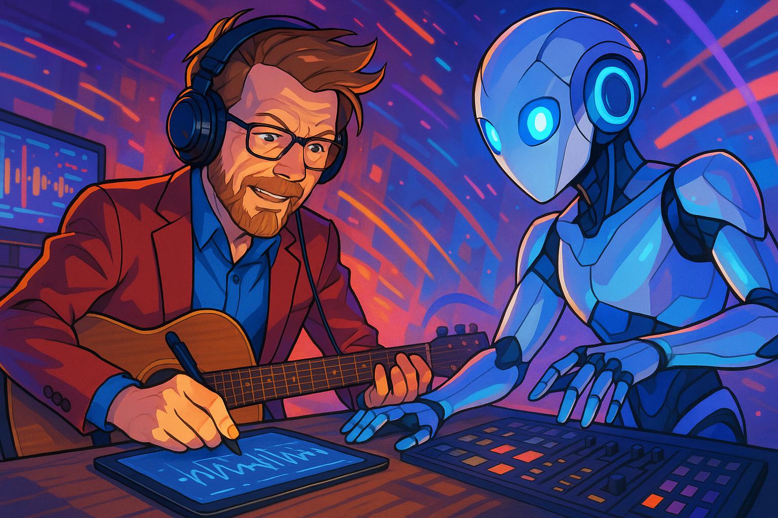 Björn Ulvaeus explores AI-driven songwriting amid concerns over artist royalties