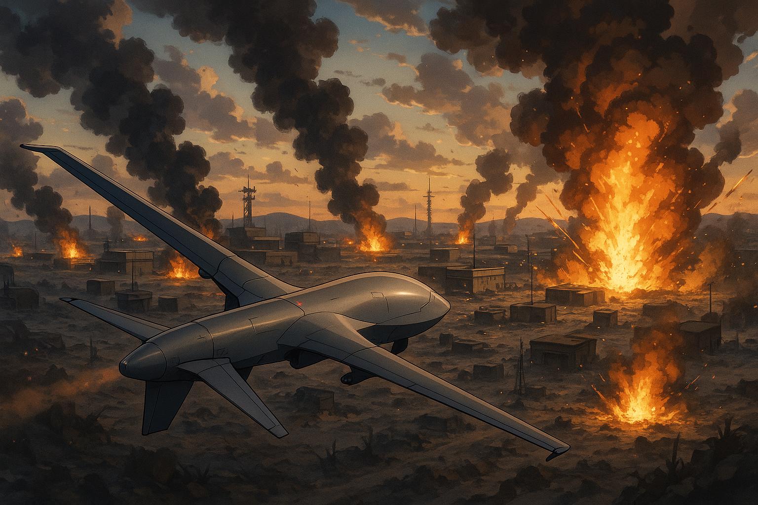 Ukraine’s drone strike marks a new phase in modern warfare with autonomous tactics