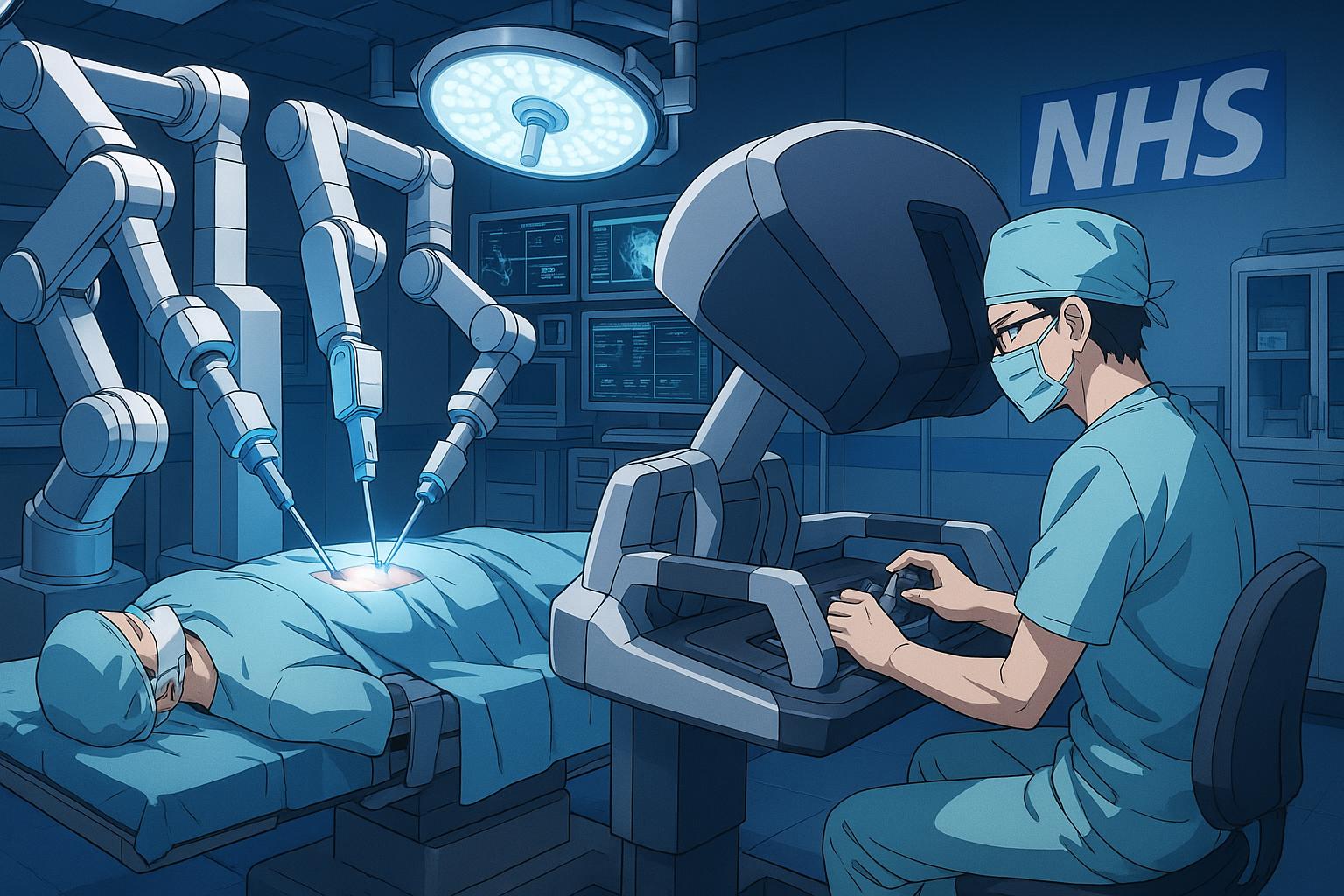 NHS England plans robotic surgery surge to tackle waiting lists and boost patient care