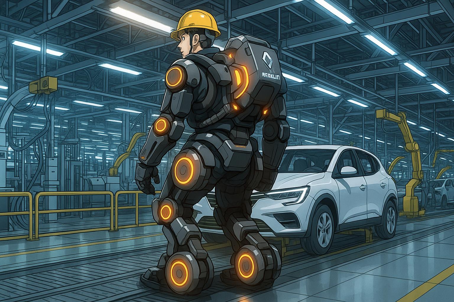 Renault partners with Wandercraft to deploy self-balancing exoskeletons on production lines