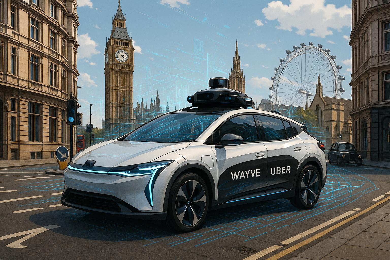 Wayve and Uber to trial Level 4 autonomous vehicles on London’s complex roads