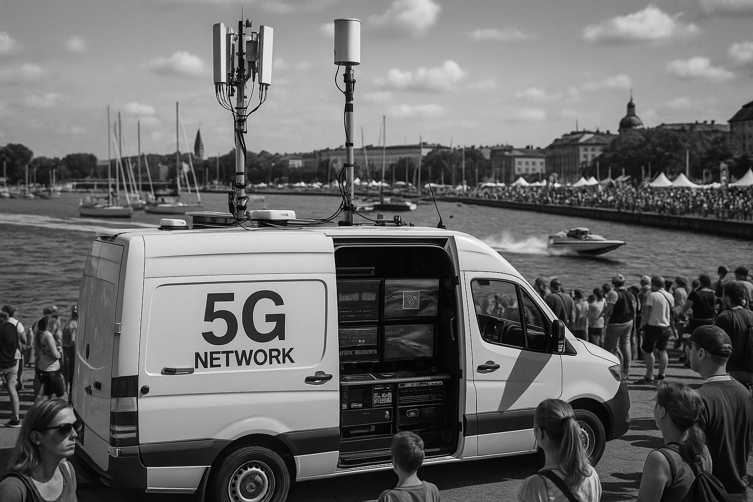 BT debuts multi-slice 5G network to revolutionise connectivity at SailGP Portsmouth Grand Prix