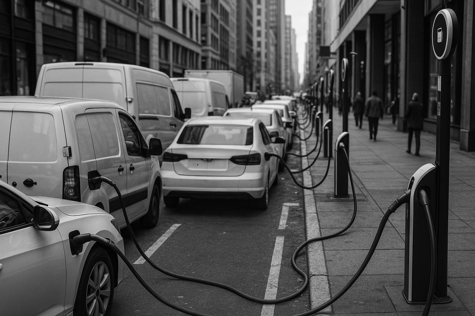 London trials shared EV charging hubs to boost high-mileage fleet electrification