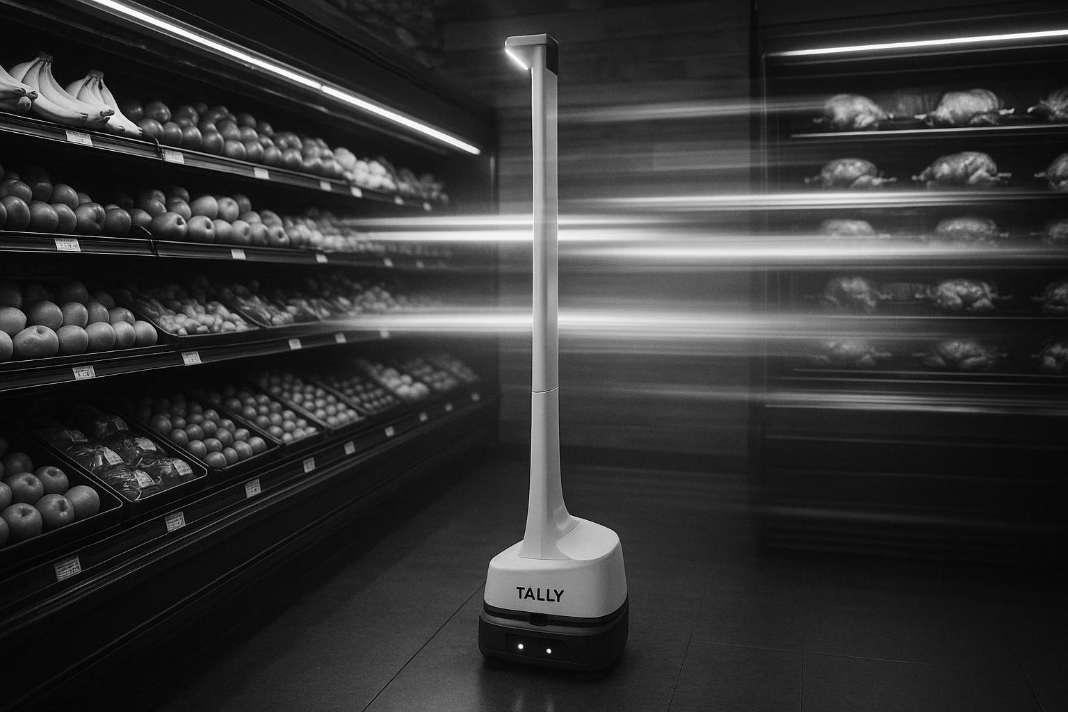Simbe pairs Tally robot with fixed sensors and virtual tours to tackle fresh‑food losses