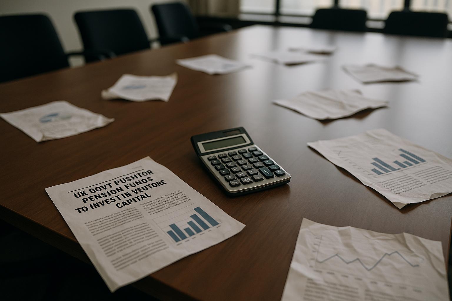 Pension funds' cautious start on venture capital investment amid government ambitions