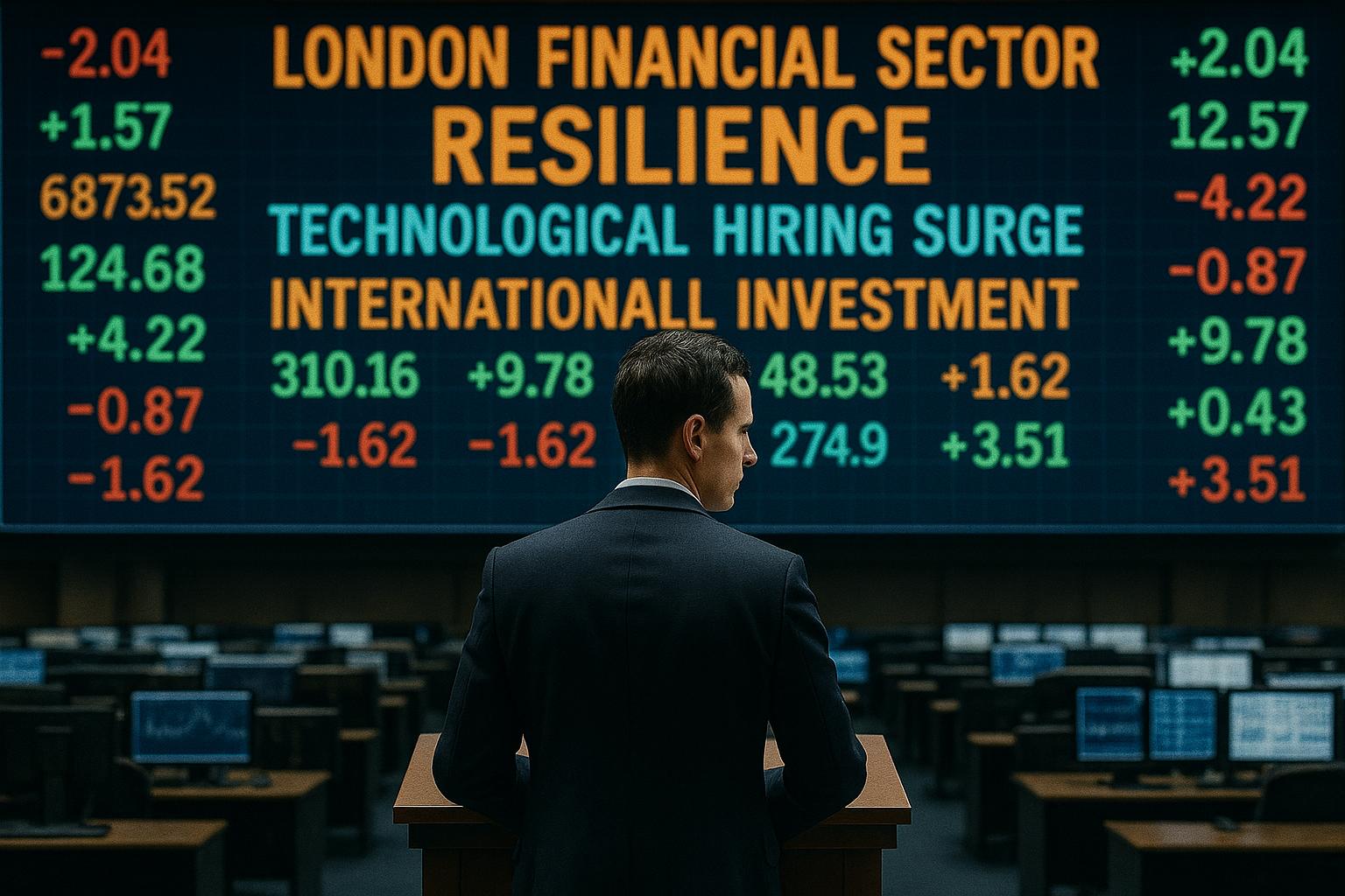 London’s financial sector resilience accelerates amid tech-driven hiring surge in 2025