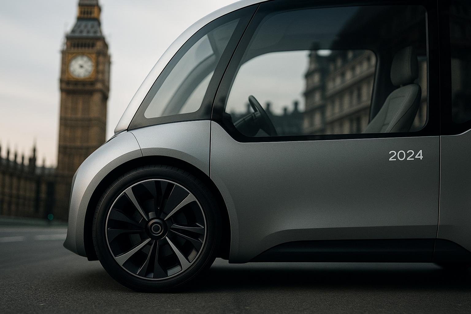 London poised to lead Europe with fully autonomous electric taxis by 2024