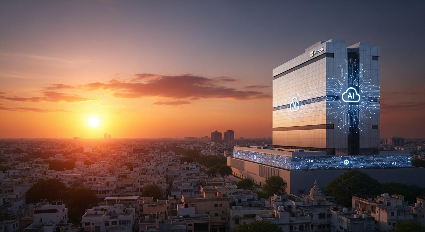 Microsoft’s $17.5 billion investment in India accelerates AI and cloud infrastructure race