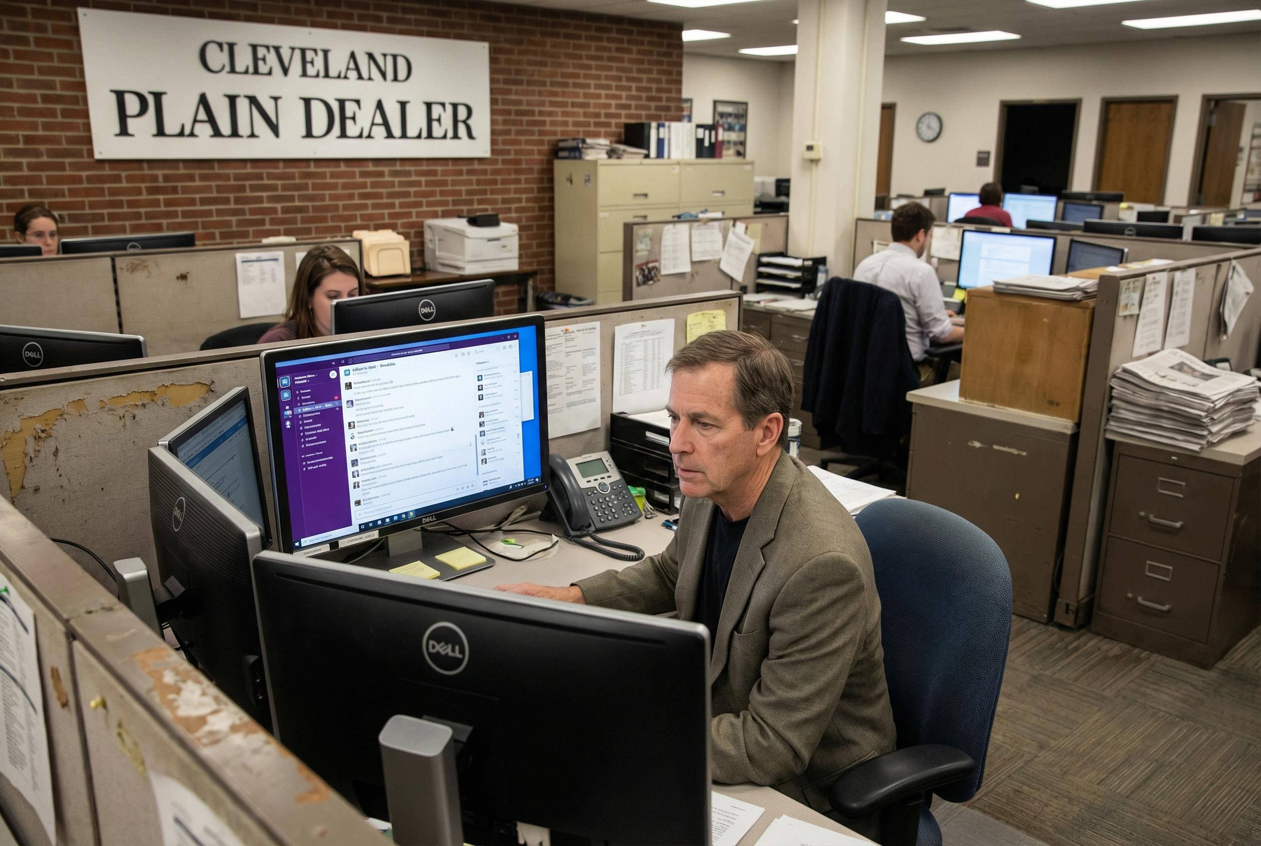 Cleveland Plain Dealer's AI-driven newsroom sparks debate on community journalism future