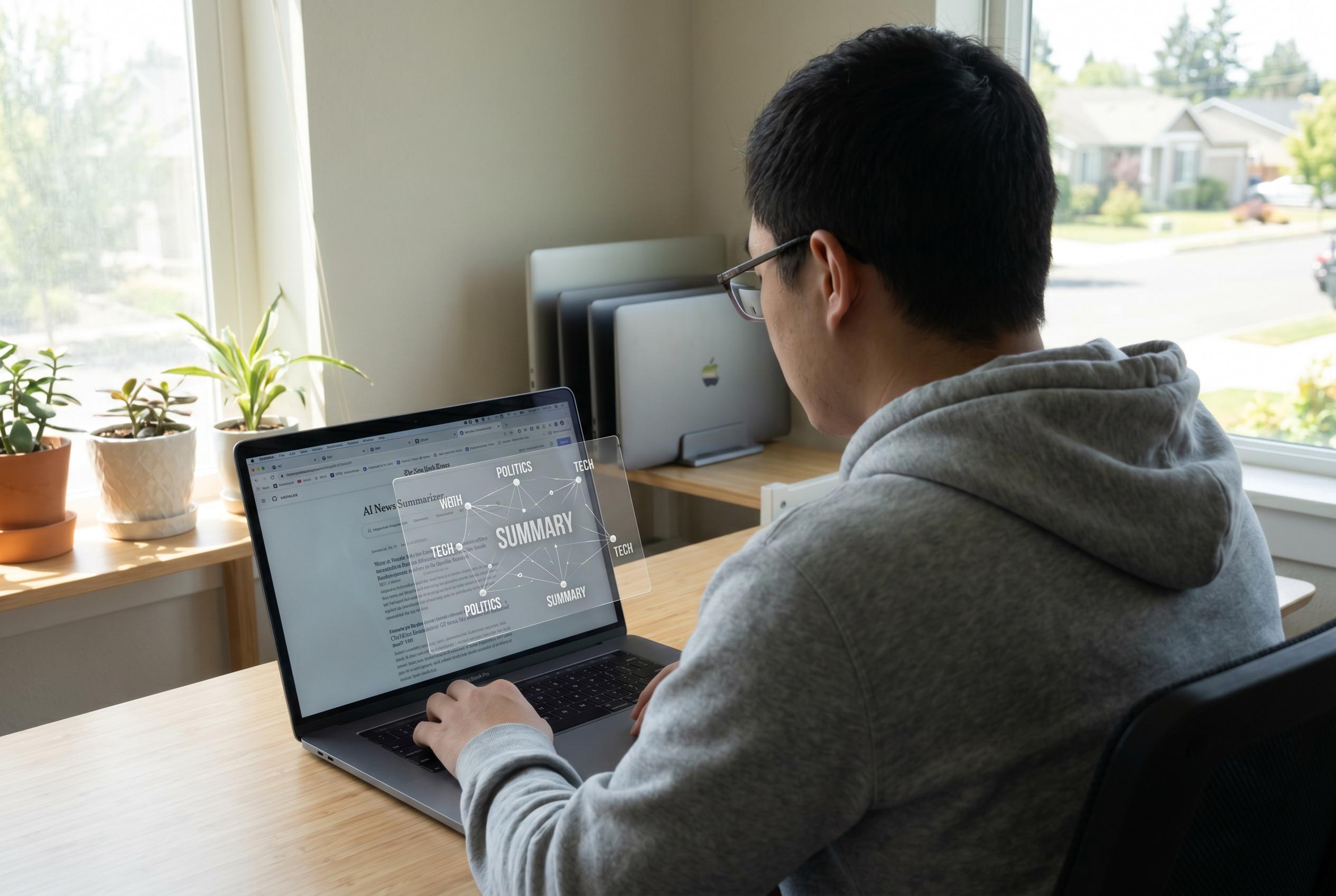 User builds local LLM news brief to replace multiple news apps