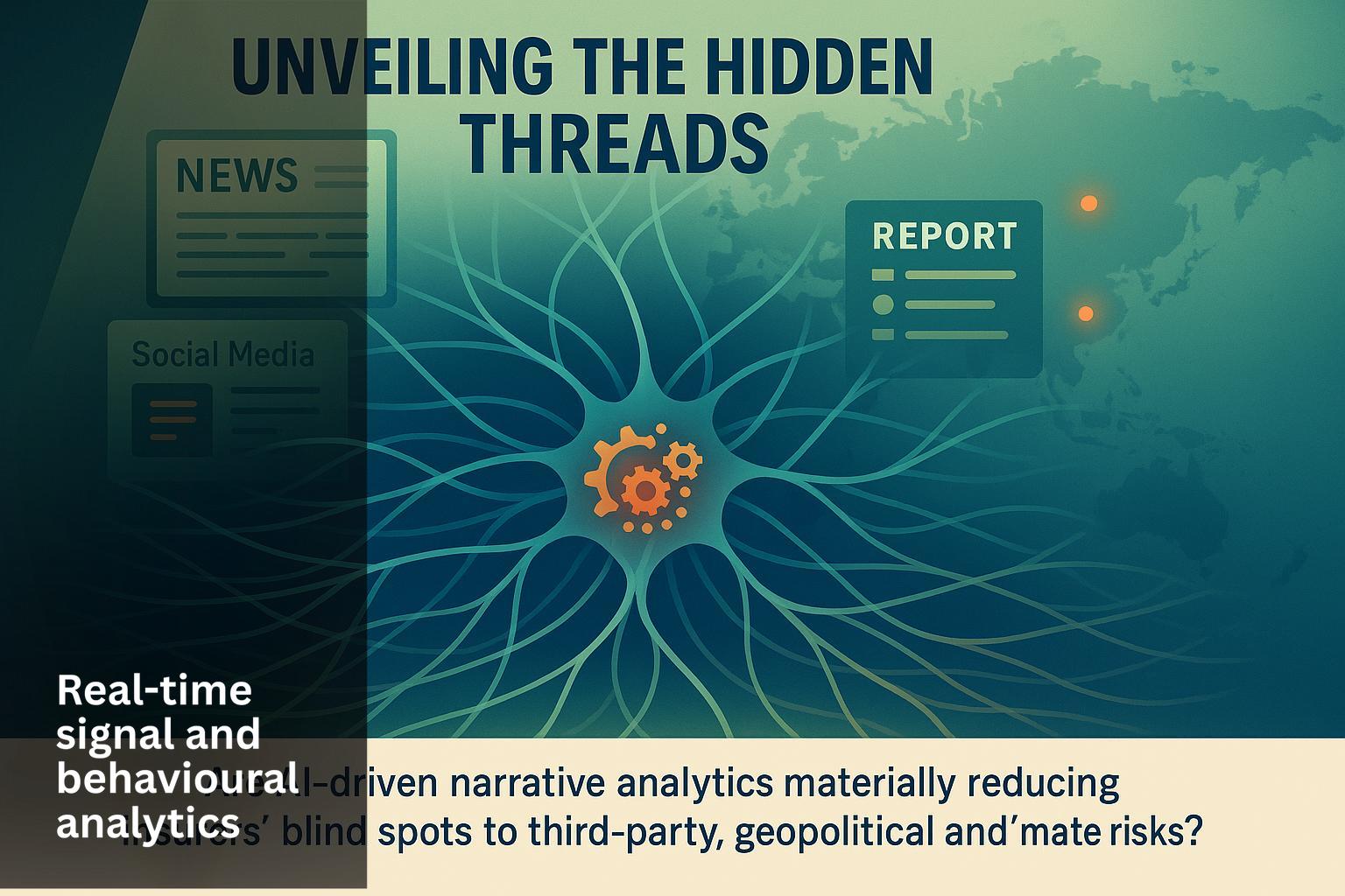 Are AI-driven narrative analytics materially reducing insurers' blind spots to third-party, geopolitical and climate risks?