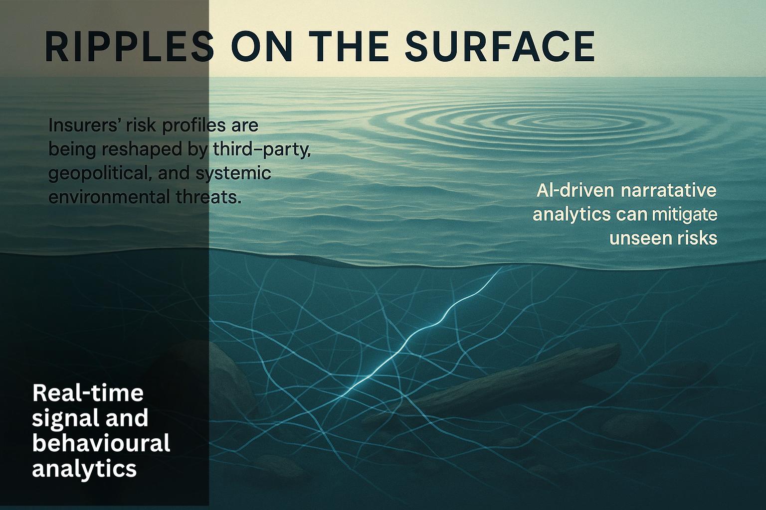 Are insurers' risk profiles being reshaped by third‑party, geopolitical and systemic environmental threats — and can AI‑driven narrative analytics mitigate them?