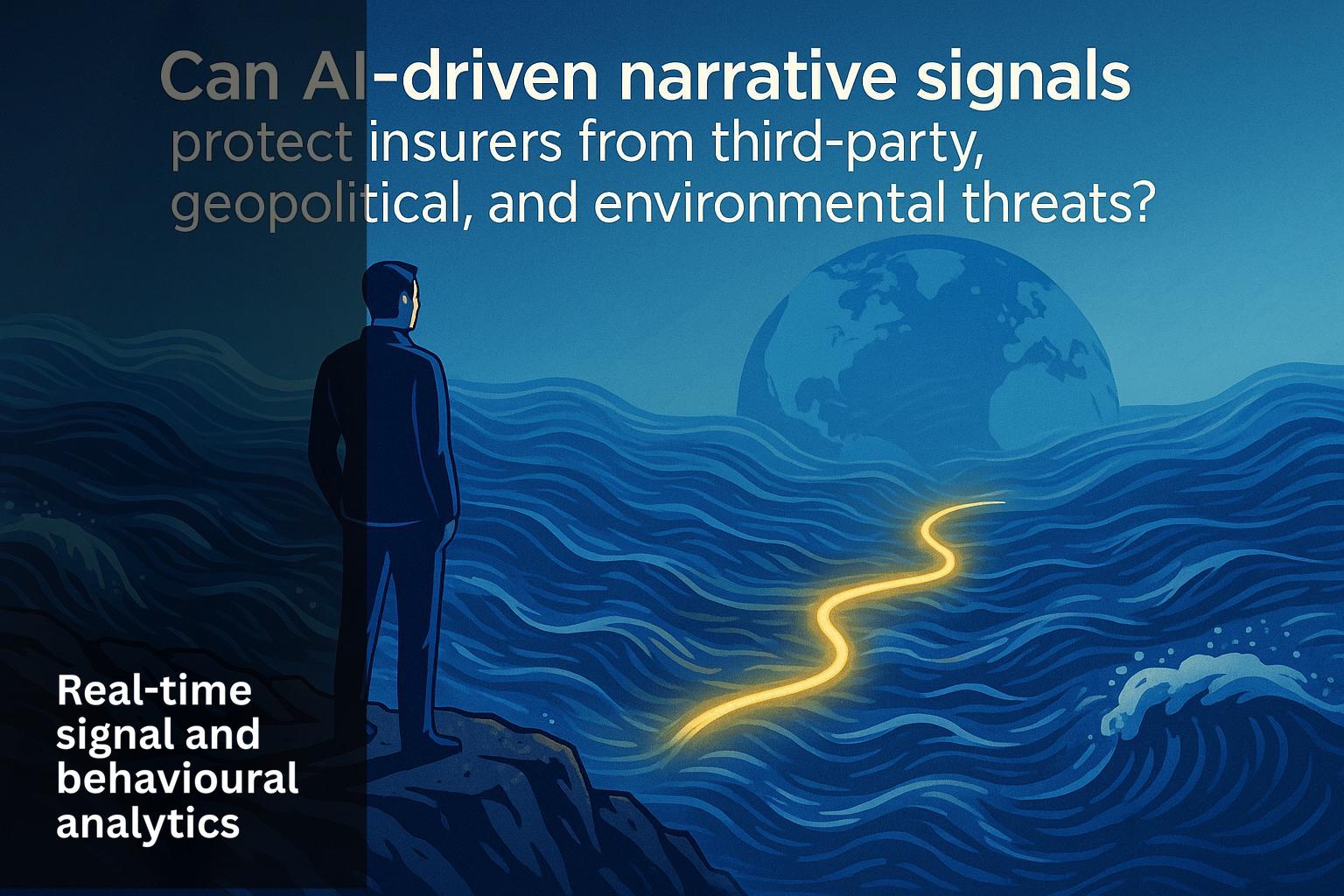 Can AI-driven narrative signals protect insurers from third‑party, geopolitical and environmental threats?