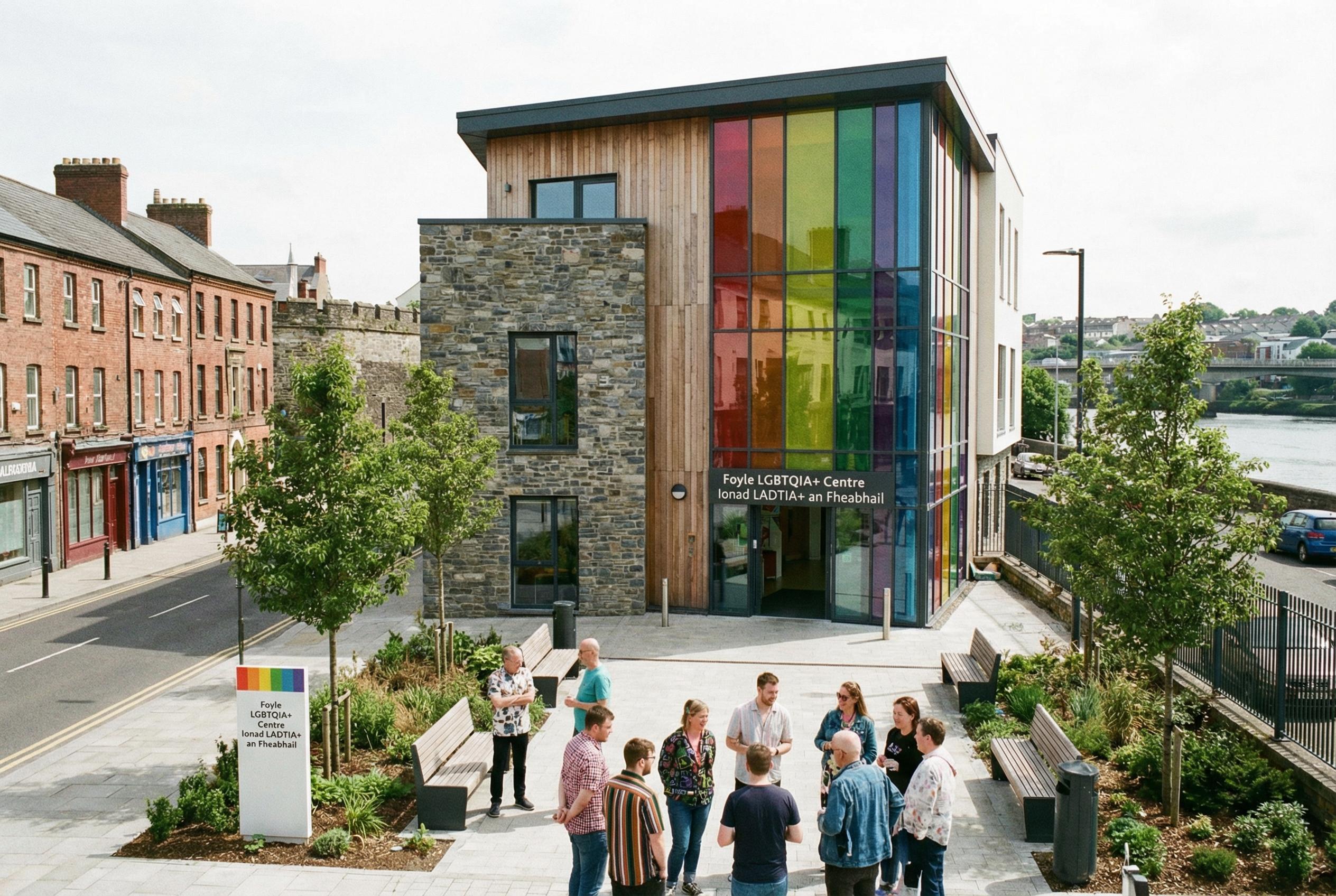 Best New Foyle LGBTQIA+ Centre Brings Bigger, Brighter Support to Derry