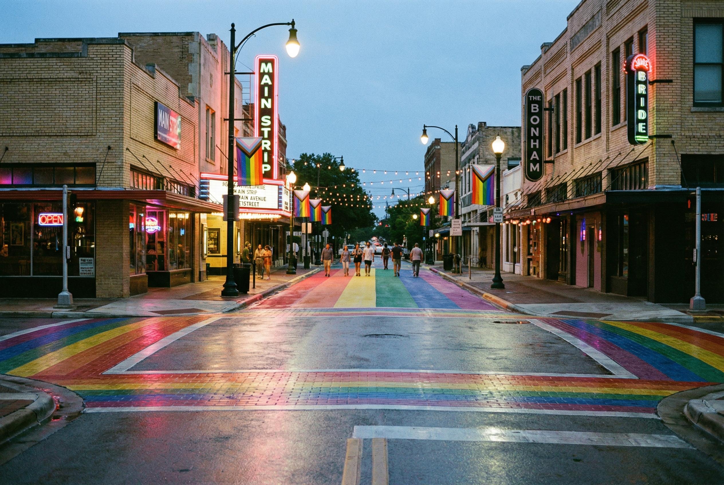 Best Rainbow Sidewalks in San Antonio’s Pride Cultural District: Why They Matter