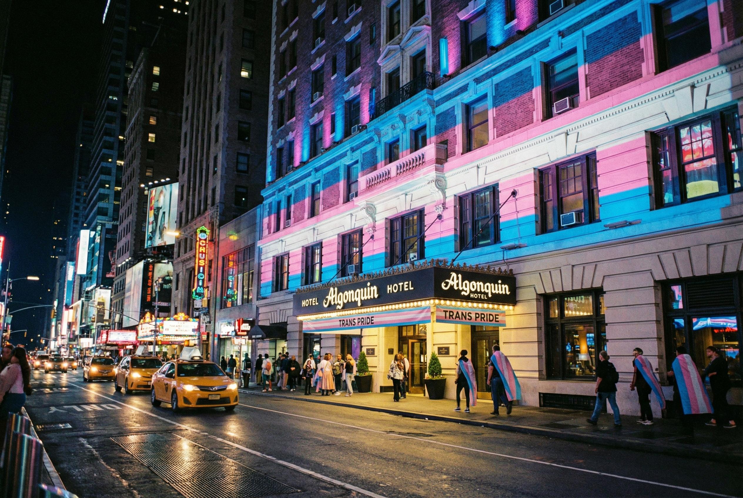 Best New York Landmarks Lit for Transgender Day of Visibility 2026