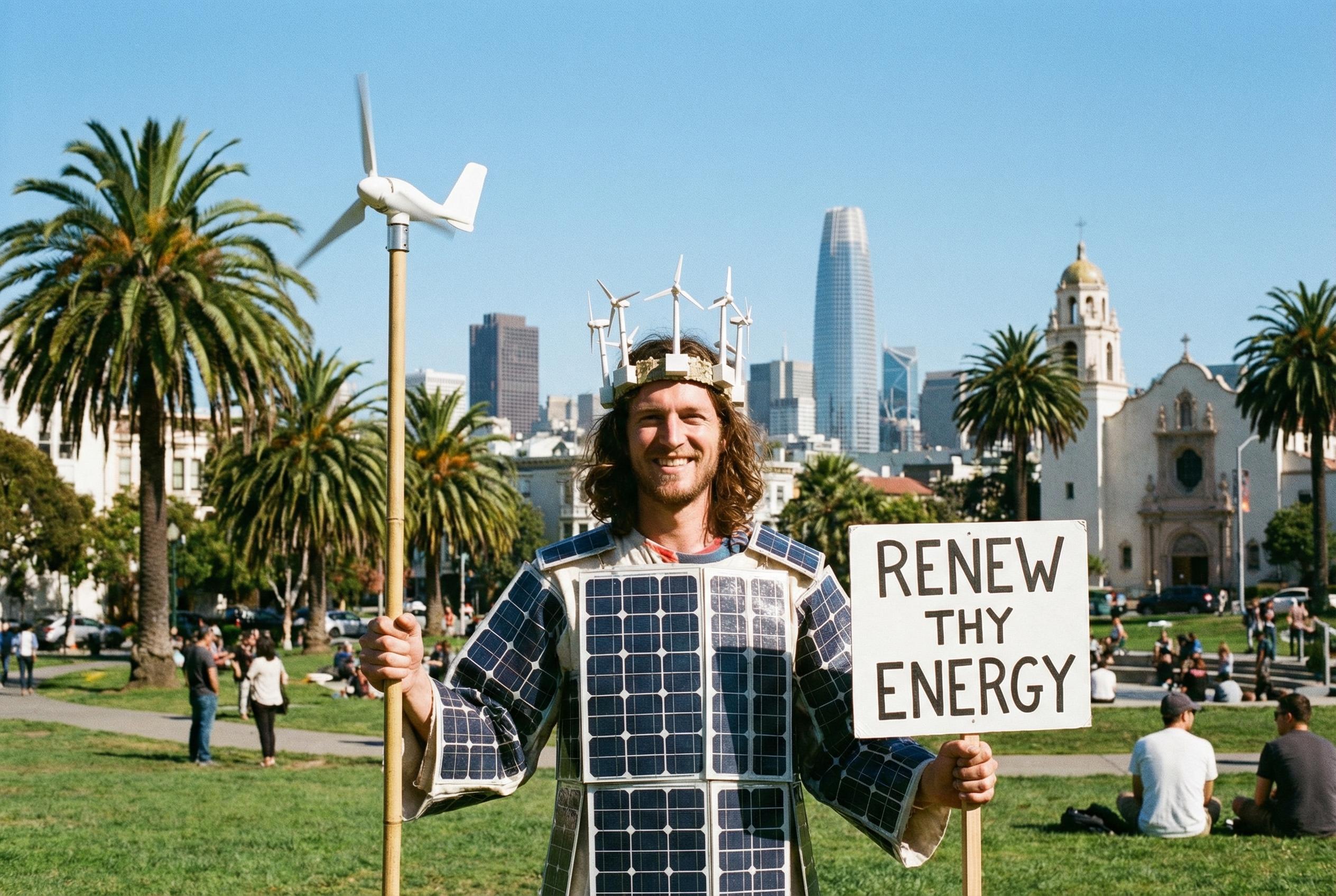Best Hunky Jesus Moments from Dolores Park: Why Renewable Energy Jesus Won Hearts