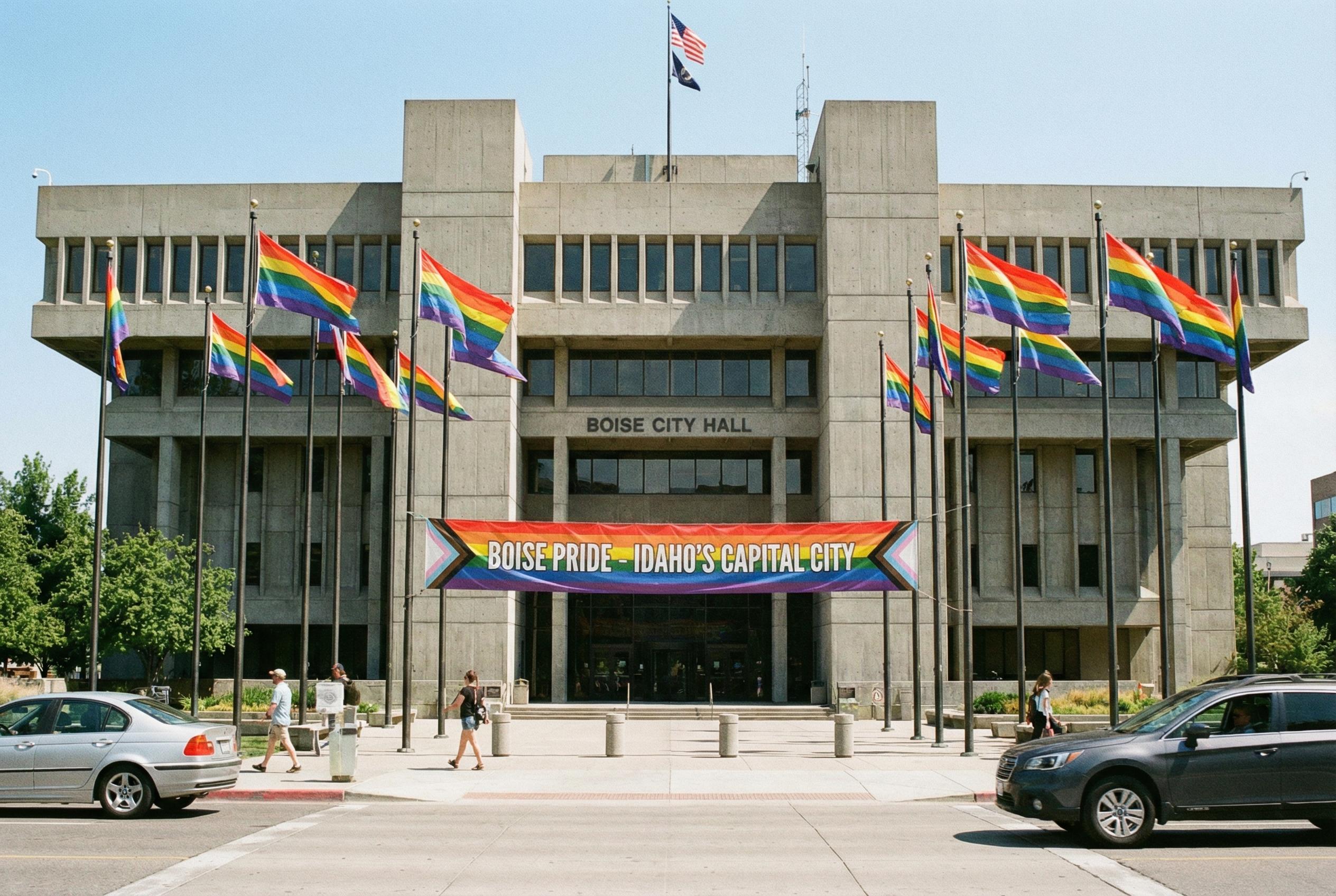 Best Boise Pride Display Sparks Conversation About Flags and Community