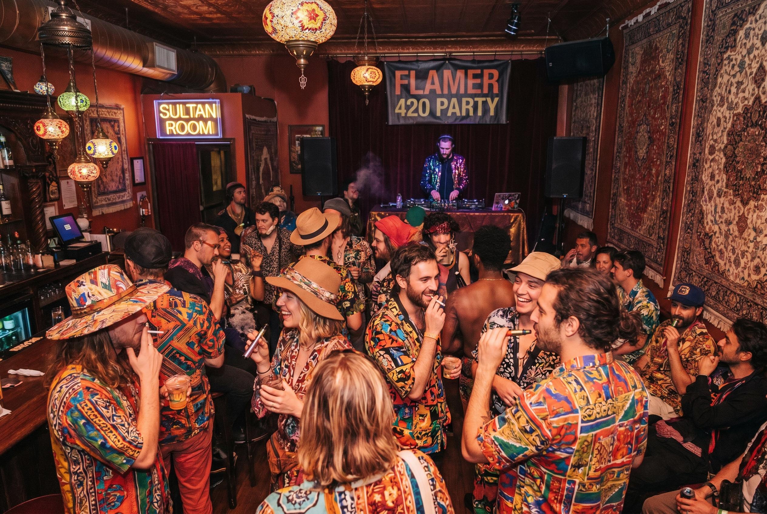 Best Queer 420 Party: Inside FLAMER’s Technicolour Celebration of Drag, DJs and Cannabis Culture