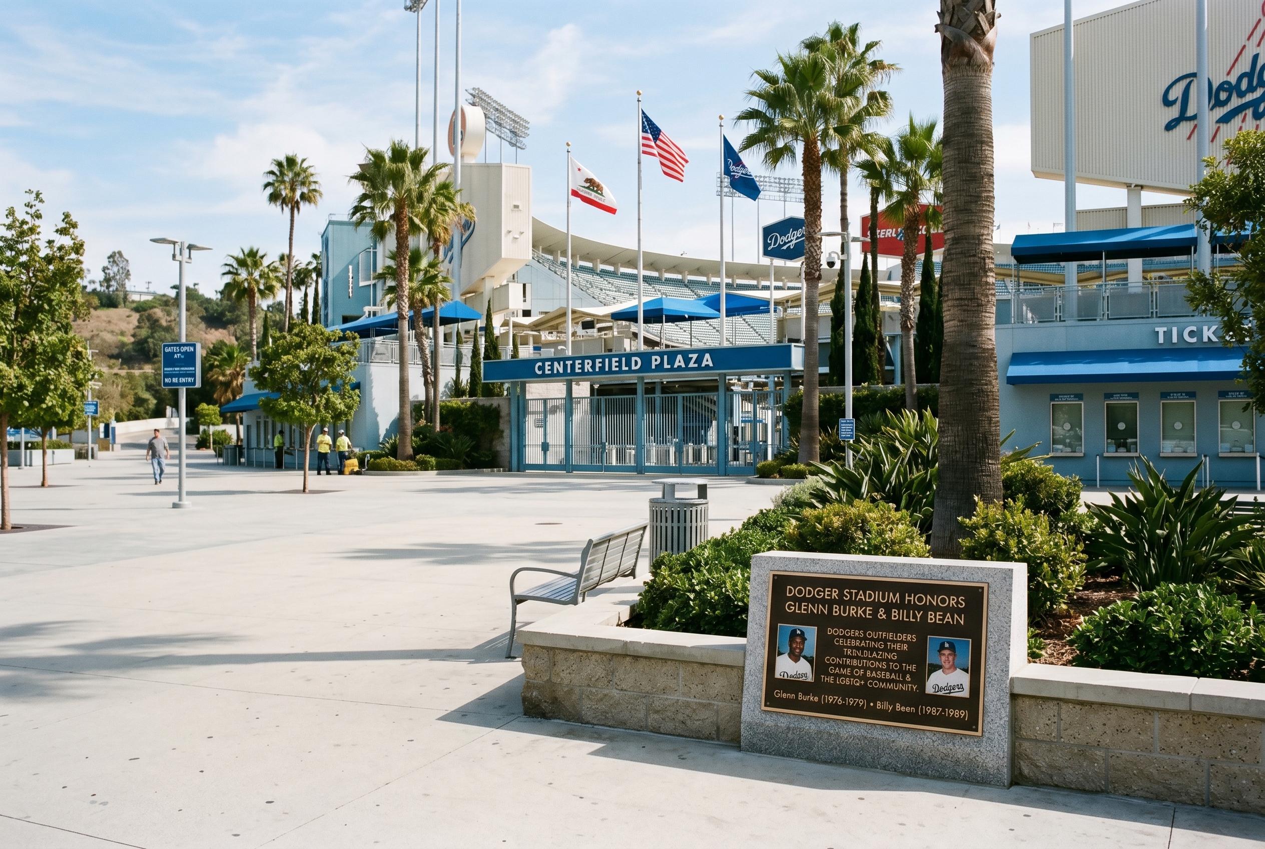Best Dodgers Tribute: A New Permanent Display Honours Glenn Burke and Billy Bean
